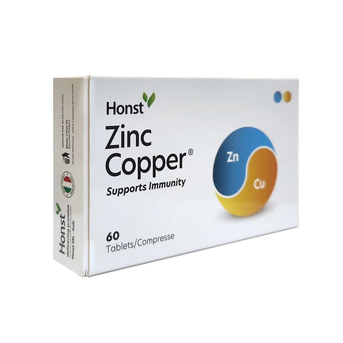 Zinc Copper, Immunity support | 60 tab