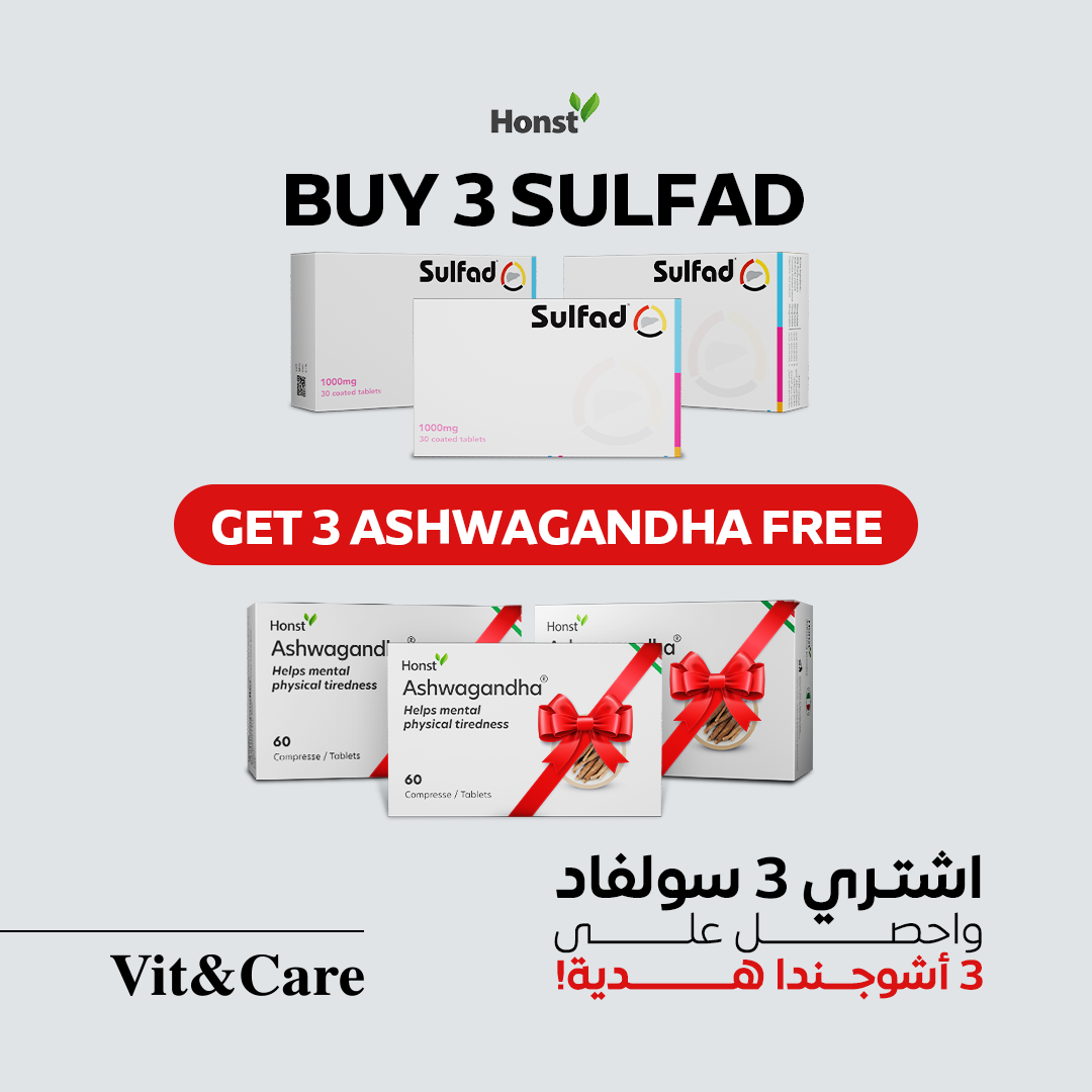 3 Sulfad + 3 free Ashwagandha
