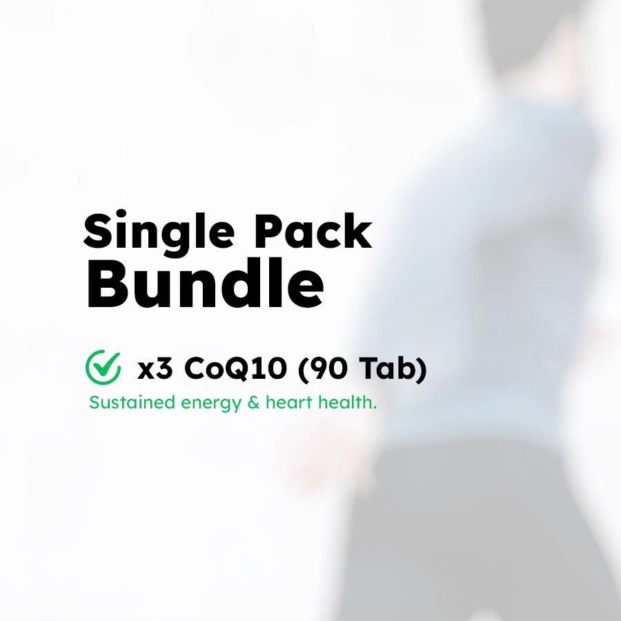 3 Packs offer | Coenzyme Q10 | Daily Energy & Antioxidant Support | 30 Tablets
