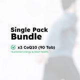3 Packs offer | Coenzyme Q10 | Daily Energy & Antioxidant Support | 30 Tablets