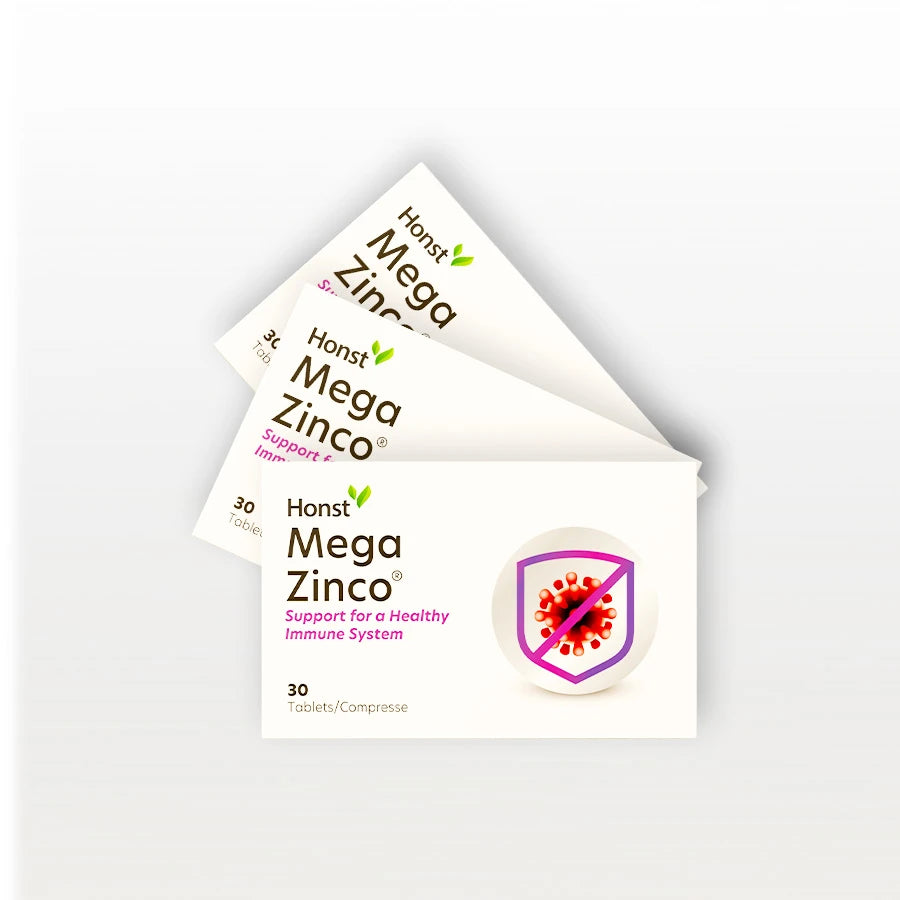 3 Packs offer | Mega Zinco | Immunity, Skin & Hormonal Balance Support | 30 Tablets