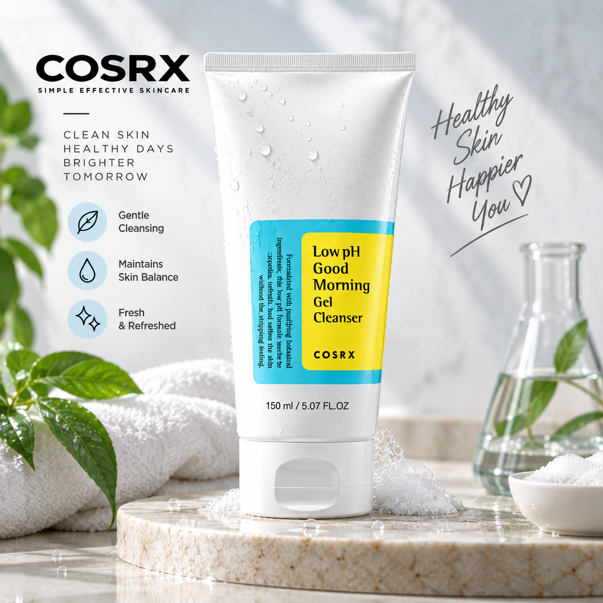 COSRX Low pH Good Morning Gel Cleanser