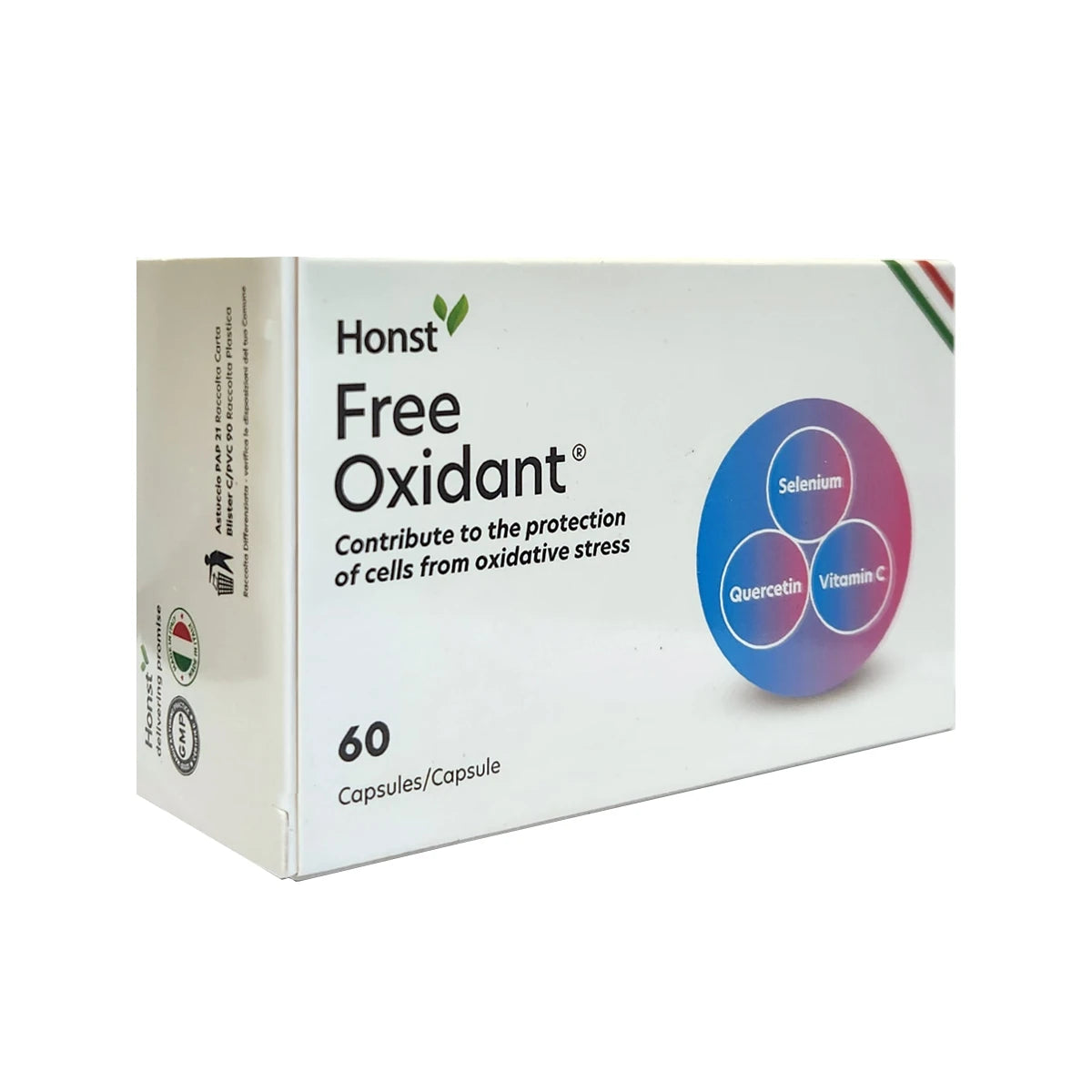 Free Oxidant, Protection of cells from oxidative stress | 60 Capsules