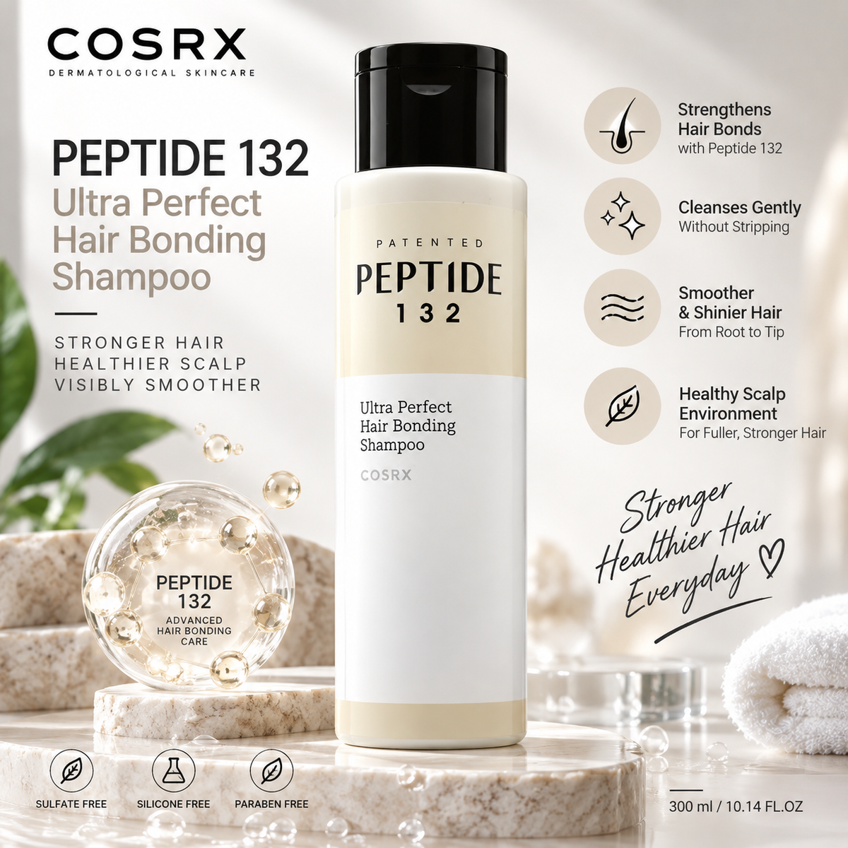 COSRX Peptide 132 Shampoo