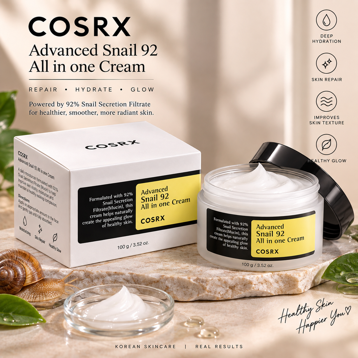 COSRX Snail 92 All In One Cream