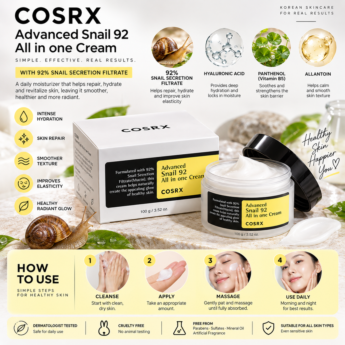 COSRX Snail 92 All In One Cream