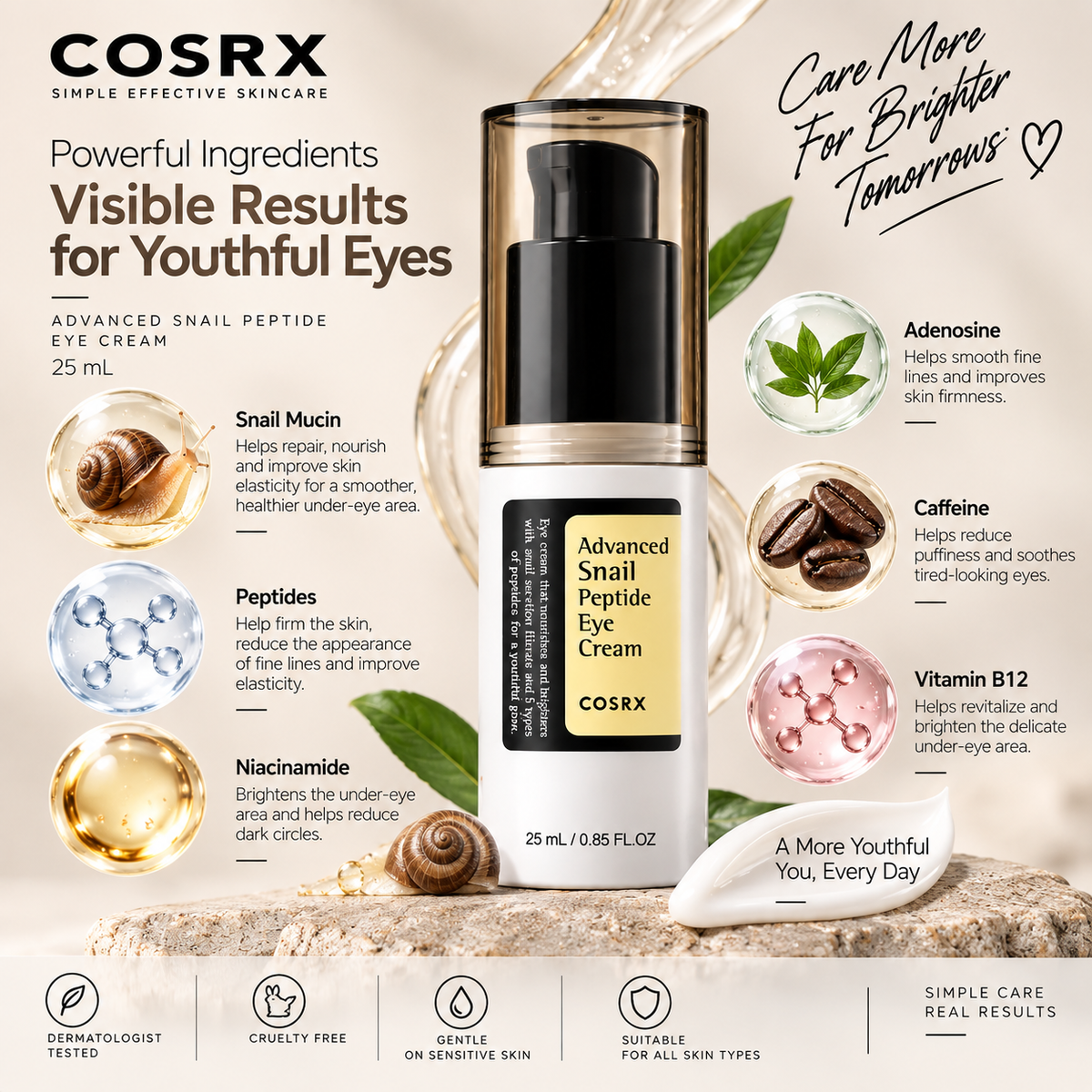 COSRX Advanced Snail Peptide Eye Cream 25ml