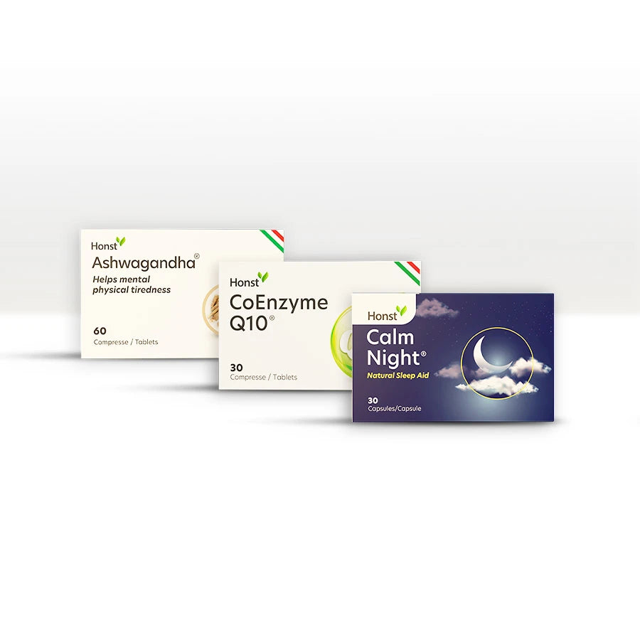 Stress & Sleep Trio | Ashwagandha + CoQ10 + Calm Night bundle