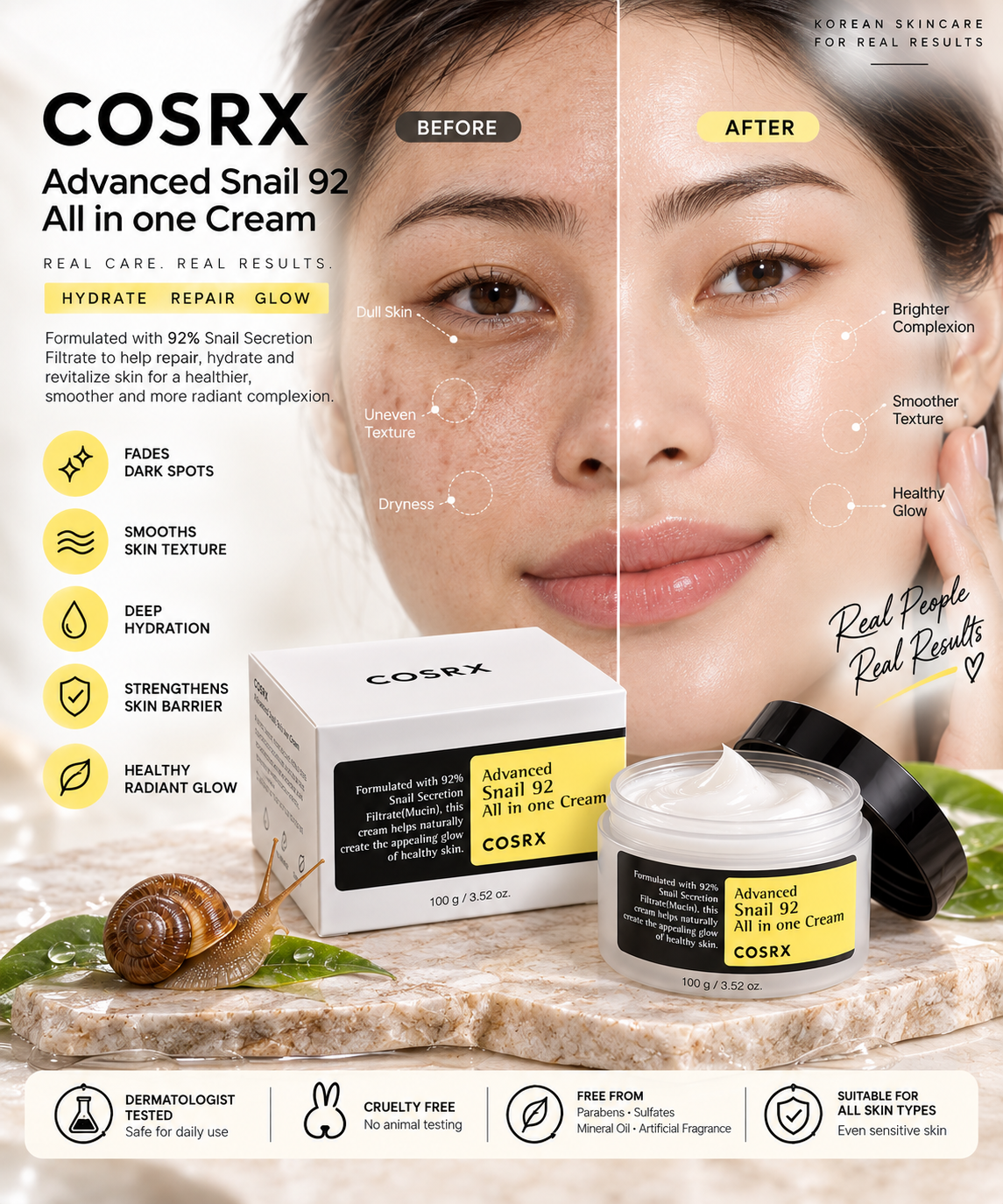 COSRX Snail 92 All In One Cream