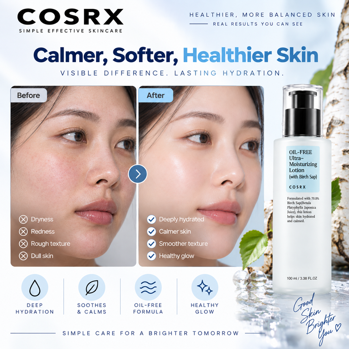 COSRX Oil Free Ultra Moisturizing Lotion