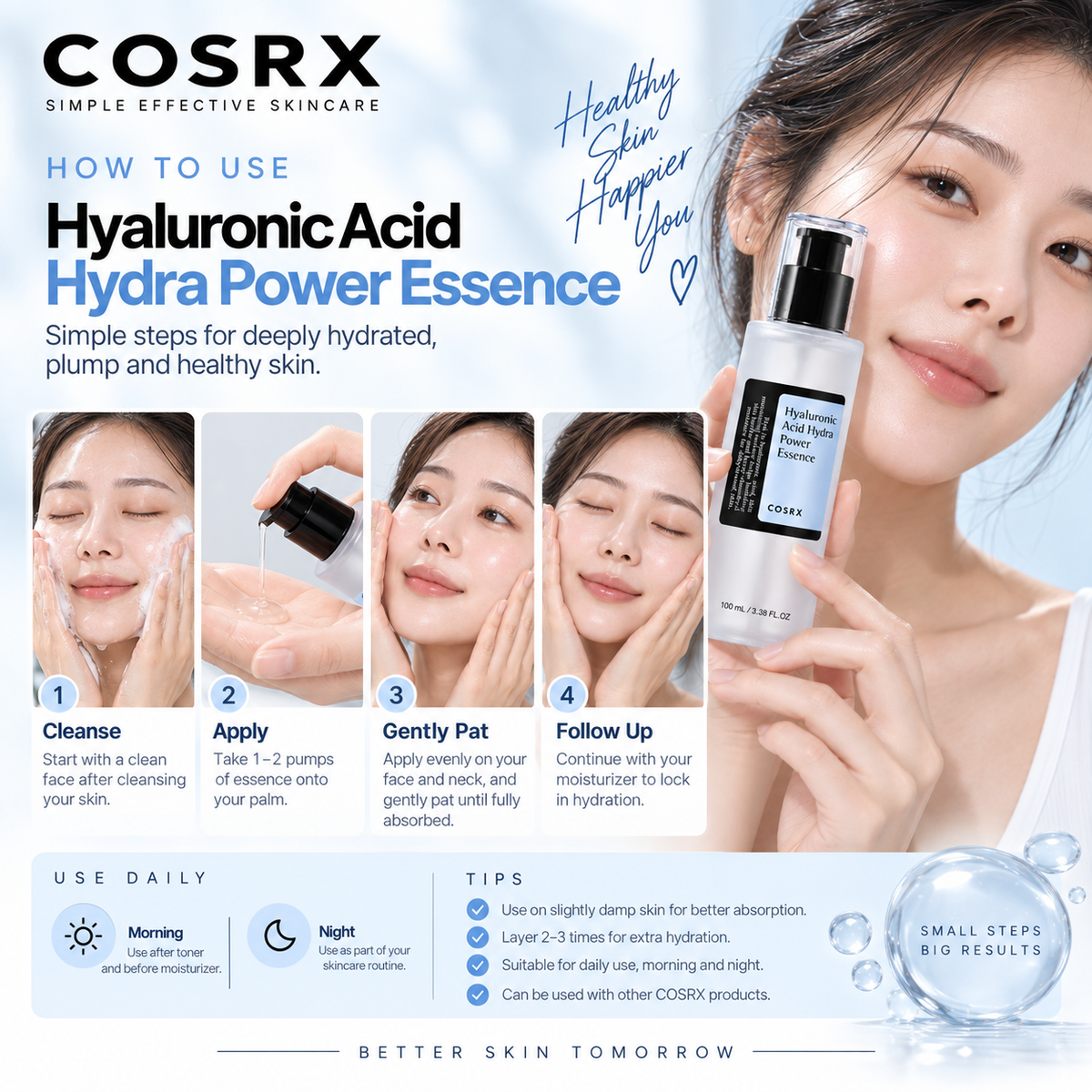 COSRX Hyaluronic Acid Hydra Power Essence 100ml