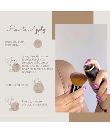 Face Up Foundation Spray - Dark Nude  75ml