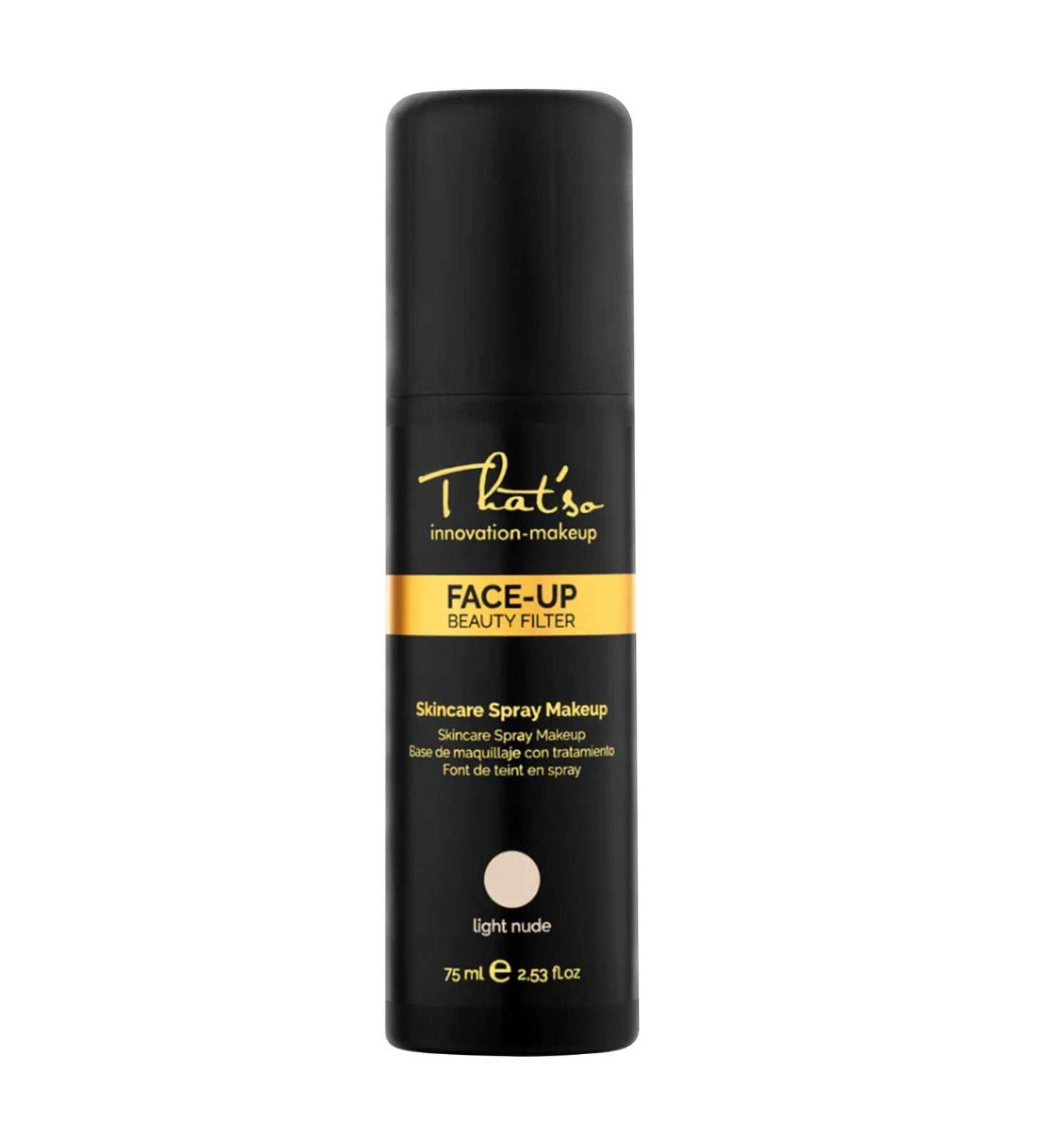 Face Up Foundation Spray - Dark Nude  75ml