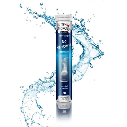 Guten Morgen Effervescent Tablets – Energy, Hydration & Recovery Support Drink (After Party Formula)