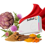 2 Packs offer | Sulfad Liver Support – Daily Detox & Metabolism Booster | 30 Tablets | Antioxidant, Hepato-protective, Plant-Based Formula