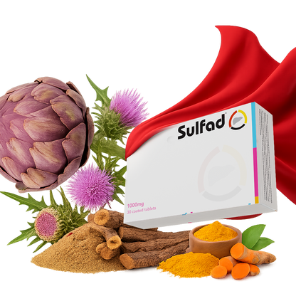 Sulfad, Liver health & metabolism support | 30 tab