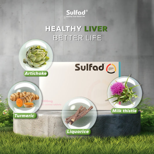 Sulfad, Liver health & metabolism support | 30 tab