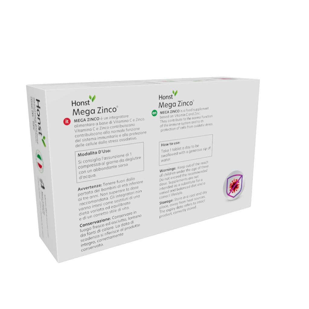 Mega Zinco, Skin, immunity & hormonal balance support | 30 tab