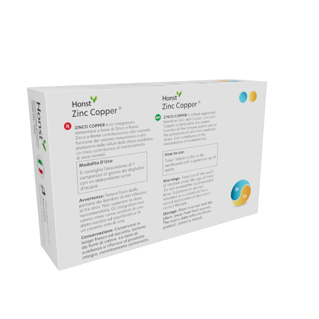Zinc Copper, Immunity support | 60 tab